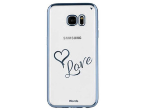Ajouter au panier TPU Transparent Cover Love Samsung Galaxy S7 Edge Words TPU Transparent Cover Love Samsung Galaxy S7 Edge Words