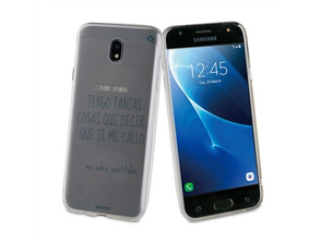 Transparent TPU Cover Sous-titres samsung galaxy j5 2017 mots