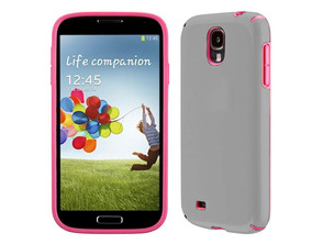 Protect Case CandyShell para Samsung Galaxy S4 Gris-Magenta