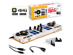 Ajouter au panier Hercules DJControl Mix-Controladora DJ Inalámbrica Bluetooth para Smartphones Hercules DJControl Mix-Controladora DJ Inalámbrica Bluetooth para Smartphones