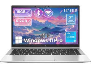 HP Elitebook 840 G7 14 I7 (10a GEN)16 Go RAM 256 Go SSD WIN.11 + clavier Reconditionné Grade A+