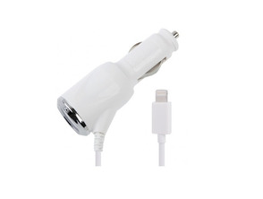 Ajouter au panier Chargeur de voiture pour iPhone 5 Blanc Chargeur de voiture pour iPhone 5 Blanc