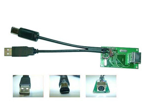 Ajouter au panier Keyboard Adaptor for WII/GC/PS2/PS3 Keyboard Adaptor for WII/GC/PS2/PS3