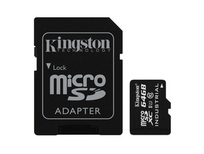Ajouter au panier Kingston MicroSDXC 64gb uhs-i Class 10 + SD Adapter Kingston MicroSDXC 64gb uhs-i Class 10 + SD Adapter
