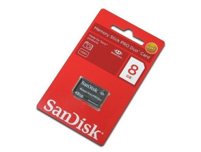 Memory Stick Pro Duo 8 GB Sandisk Gaming