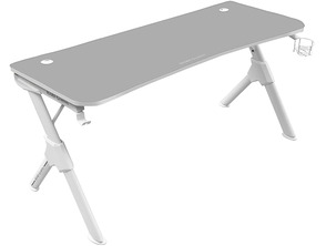 Mesa Gaming Mars Gaming MGD140W 140 cm Blanco