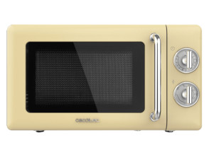 Cecotec ProClean 3110 Micro-ondes rétro jaune