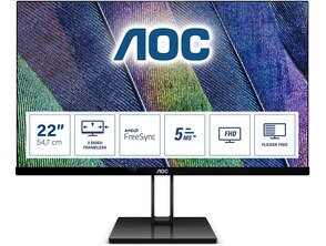 Ajouter au panier Monitor AOC 22V2Q 21.5 " Full HD Negro Monitor AOC 22V2Q 21.5 " Full HD Negro
