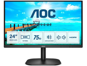 Monitor AOC 24B2XDAM 23.8 " Full HD Multimedia Negro
