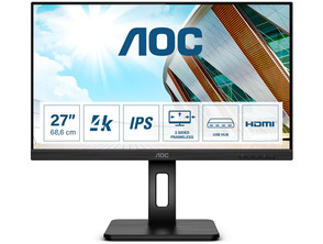 Ajouter au panier Monitor AOC U27P2 27 " 4K Multimedia Negro Monitor AOC U27P2 27 " 4K Multimedia Negro