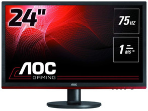 Ajouter au panier Moniteur Gaming AOC G2460VQ6 24 " Full HD Multimedia Negro Moniteur Gaming AOC G2460VQ6 24 " Full HD Multimedia Negro