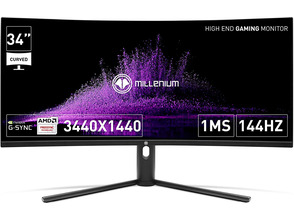 Ajouter au panier Monitor Gaming Curvo Millenium 34''MD34PRO FHD Monitor Gaming Curvo Millenium 34''MD34PRO FHD