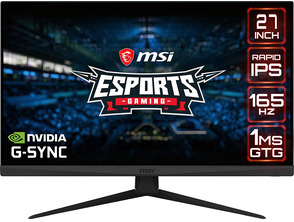 Ajouter au panier Moniteur de jeu MSI Optimx G273QF 27 "Black LED Moniteur de jeu MSI Optimx G273QF 27 "Black LED