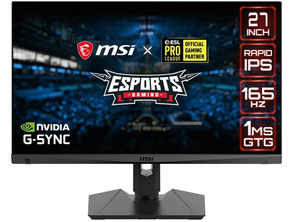 Ajouter au panier Moniteur de jeu MSI Optimx MAG274QRF IPS 27 " Moniteur de jeu MSI Optimx MAG274QRF IPS 27 "