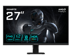Ajouter au panier Gigabyte Gaming Monitor GS27F2 27" Full HD IPS 240Hz HDR10 Gigabyte Gaming Monitor GS27F2 27" Full HD IPS 240Hz HDR10