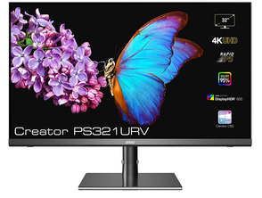 Voyant de surveillance IPS MSI Creator PS321URV 32''Plata