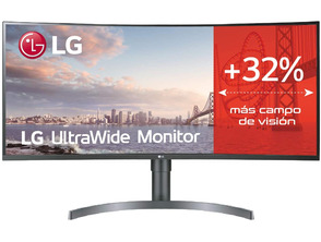 Ajouter au panier Moniteur multimédia Ultrawide Curvo LG 35WN65C-B 35'' Moniteur multimédia Ultrawide Curvo LG 35WN65C-B 35''