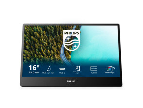 Philips Portable Monitor 3000 Series 16" 16B1P3302 IPS FHD 75Hz