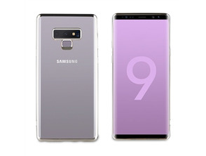 Cover Samsung Galaxy Note 9 Bling Transparent Monture D'Argent