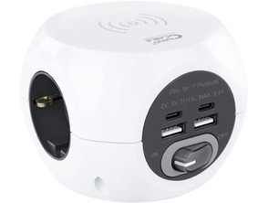 Ajouter au panier Nanocable Base de 3 enchufes / 4 USB/Carga inalámbrica Nanocable Base de 3 enchufes / 4 USB/Carga inalámbrica