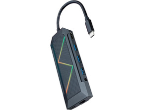 Concentrateur mémoire USB 3.0 10.16.0901 USB/USB-C/HDMI/RJ45/SD/Audio