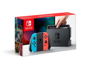 Nintendo Switch Blue Neon/Red Neon