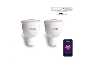 Ajouter au panier Pack de 2 Ampoules Smart SPC Sirius 380 -GU10- Pack de 2 Ampoules Smart SPC Sirius 380 -GU10-