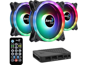 Ajouter au panier Pack 3 Ventilores Aerocool Dúo Pro 12 cm + H66F HUB + Mando a Distancia Pack 3 Ventilores Aerocool Dúo Pro 12 cm + H66F HUB + Mando a Distancia