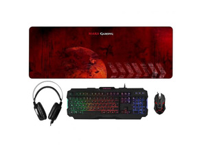 Ajouter au panier Pack Pro Mars Gaming Teclado + Ratón + Alfombrilla + Auriculares MCPRGB Pack Pro Mars Gaming Teclado + Ratón + Alfombrilla + Auriculares MCPRGB