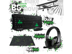 Pack B Clavier double force + casque + tapis