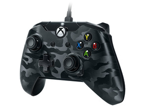 Commande Pdp avec câble officiel Phantom Black (xbox one / PC)