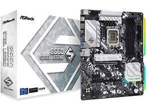Ajouter au panier Placa Base Asrock 1700 B660 Acier Légende DDR4 Placa Base Asrock 1700 B660 Acier Légende DDR4