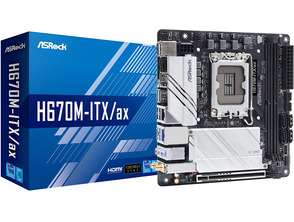 Ajouter au panier Placa Base Asrock 1700 H670M ITX/AX DDR4 Placa Base Asrock 1700 H670M ITX/AX DDR4