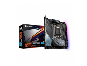 Ajouter au panier Placa Base Gigabyte 1200 Z590I Aorus Ultra Placa Base Gigabyte 1200 Z590I Aorus Ultra