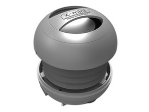 X-Mini Sound Speakers 2nd Generation Argent