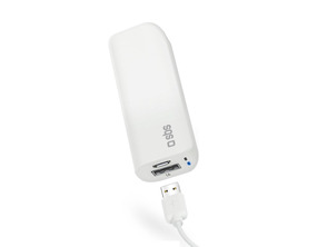 Compact Powerbank 3000 mAh White SBS