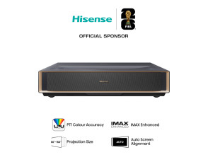 Ajouter au panier Hisense PT1 Trichroma Projecteur 4K Laser Smart Shooting TV Ultracut Hisense PT1 Trichroma Projecteur 4K Laser Smart Shooting TV Ultracut