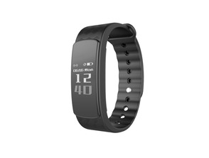 Bracelet Fennes Leotec HR Pulmètre noir submersible