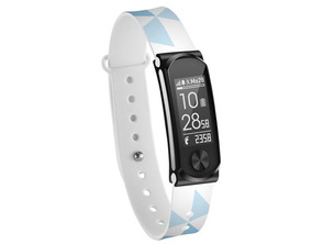 Leotec Smartband Cool HR Cloth Blanc