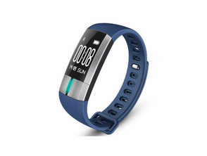 Bracelet Leotec Smartband Coeur Bleu