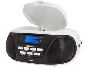 Ajouter au panier Radio CD Aiwa Boombox BBTU-300BW Negro Radio CD Aiwa Boombox BBTU-300BW Negro
