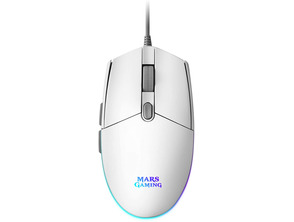Jeu de souris Mars Gaming MMGW Blanc