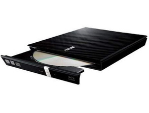 Regrabadora DVD Slim Externa Asus SDRW-08D2S-U Lite Negra
