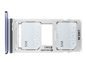 Ajouter au panier Plateau pour Cartes DualSIM - Samsung Galaxy S9 / S9 Plus Bleu Plateau pour Cartes DualSIM - Samsung Galaxy S9 / S9 Plus Bleu