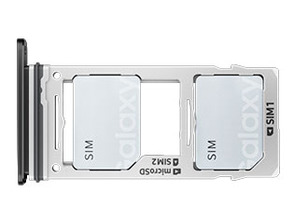 Ajouter au panier Plateau pour Cartes DualSIM - Samsung Galaxy S9 / S9 Plus Noire Plateau pour Cartes DualSIM - Samsung Galaxy S9 / S9 Plus Noire