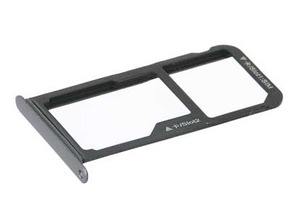 Plateau pour Cartes SIM Huawei P10 Lite Noire