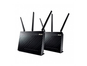 Ajouter au panier Router Wireless ASUS RT-AC68U PK2 2 Unidades Router Wireless ASUS RT-AC68U PK2 2 Unidades