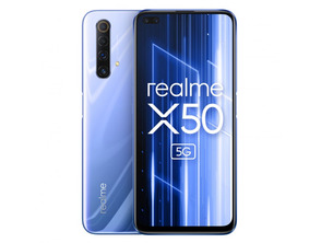 Ajouter au panier Smartphone Realme X50 6GB/128 Go 5G Ice Silver Smartphone Realme X50 6GB/128 Go 5G Ice Silver
