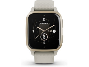 Ajouter au panier Smartwatch Garmin Venu SQ2 Music Edition 40mm GPS Oro Crema y Gris Smartwatch Garmin Venu SQ2 Music Edition 40mm GPS Oro Crema y Gris