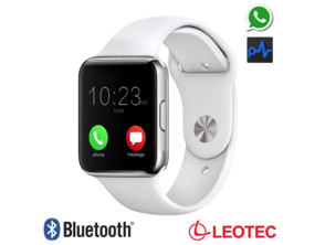 Smartwatch Leotec Bluetooth Pulse blanche